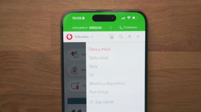Un smartphone de Vodafone