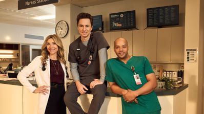Protagonistas de la serie Scrubs
