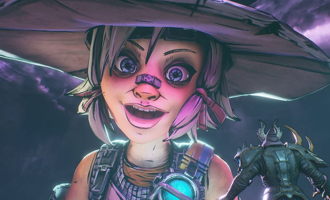 Una escena del juego Tiny Tina's Wonderlands