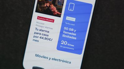 Imagen de un smartphone de Movistar