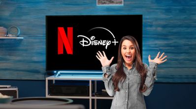 TV con Netflix y Disney+