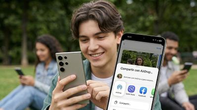 AirDrop en Samsung