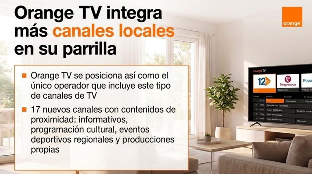 Nuevos canales locales en Orange TV