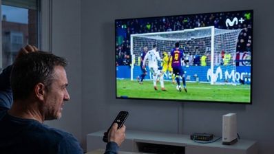 Un cliente de Movistar Plus+ con problemas de emisión en la pantalla