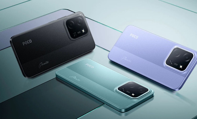 Imagen del Xiaomi POCO C85 en varios colores