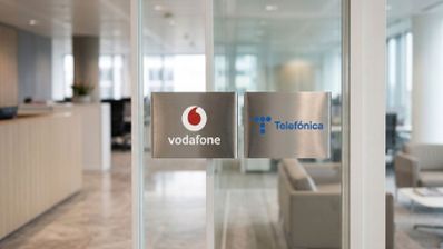Imagen de las oficinas de Vodafone