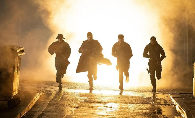 Escena de The Running Man