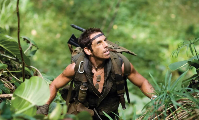 Escena de Tropic Thunder