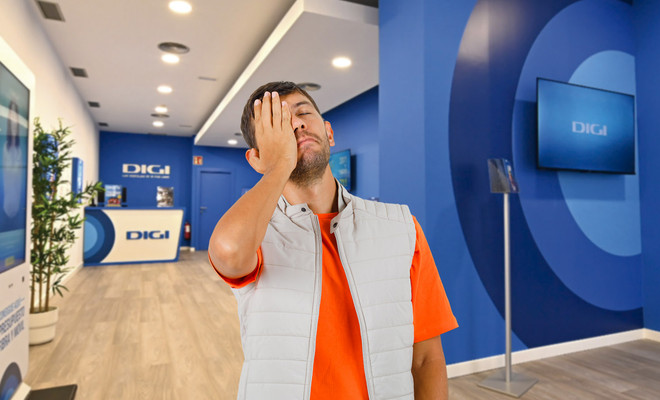 cliente de Digi molesto