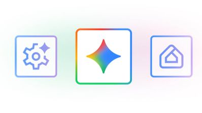 Iconos de Gemini para Google Home