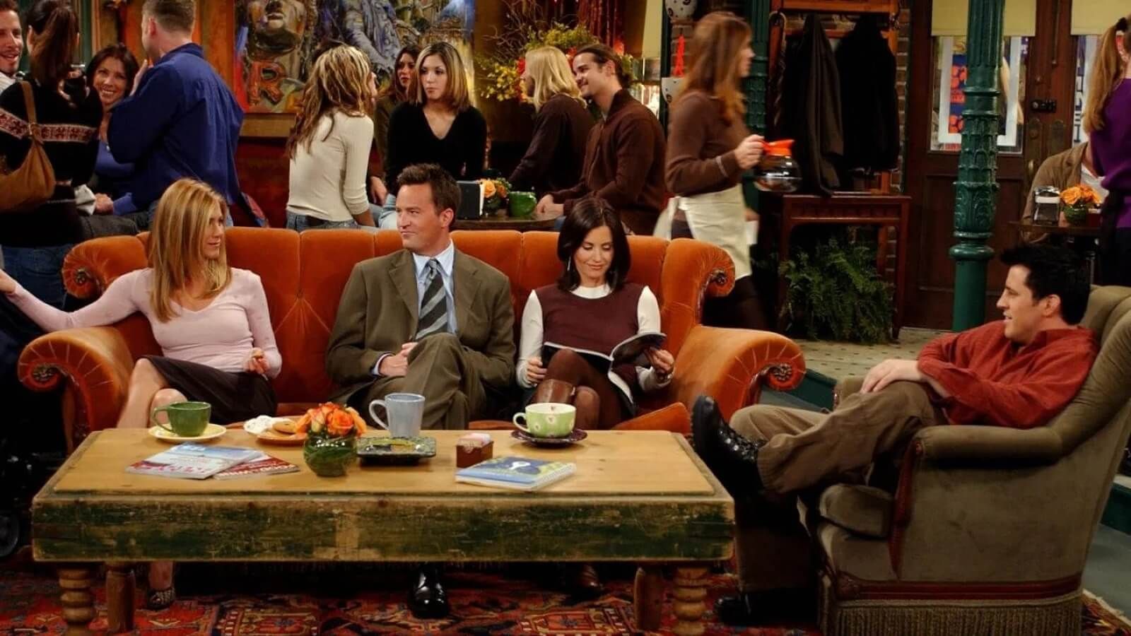 Una escena de la serie de televisión Friends
