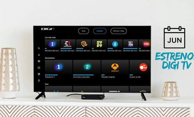 Una Smart TV con Digi TV
