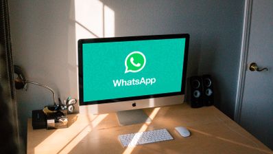 Versión de WhatsApp Web en un Mac