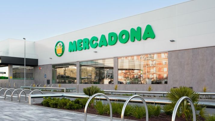 El exterior de una Tienda 9 de Mercadona
