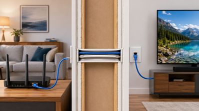 Así de fácil puedes llevar Internet por cable a cualquier habitación