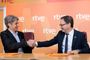 Firma del acuerdo entre RTVE y ARTE