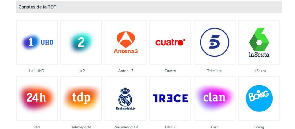 Varios canales de la TDT en Astra TV