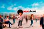 Imagen de Pepephone con fondo de personas llamando por teléfono