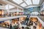 Interior del centro comercial Madrid Xanadú.