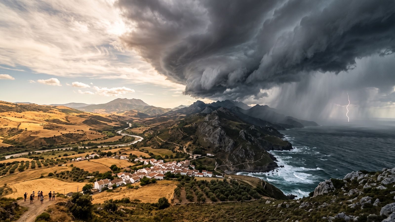 Tormentas llegando a España