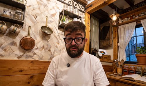 Alfonso Ortega, conocido como Cocituber, en un fotograma de un vídeo suyo