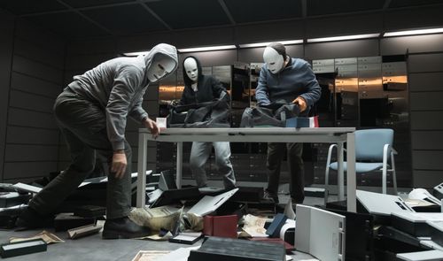 Una escena de la película Colisión