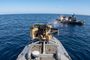 Combate entre dos drones navales