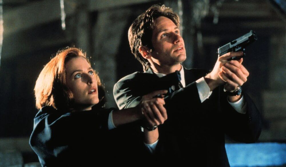 Mulder y Scully en Expediente X