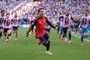 Ferran Torres celebrando el gol del Mundial 2026