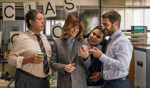 Una escena de la película Gracias, equipo