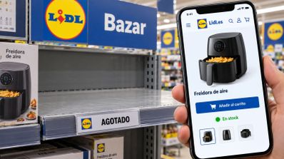 Si un producto está agotado en tu Lidl, puedes pedir un cupón para que te lo envíen gratis desde la web