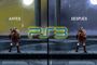 Comparativa gráfica de un videojuego en PS3 con los estados antes y después de una modificación visual.