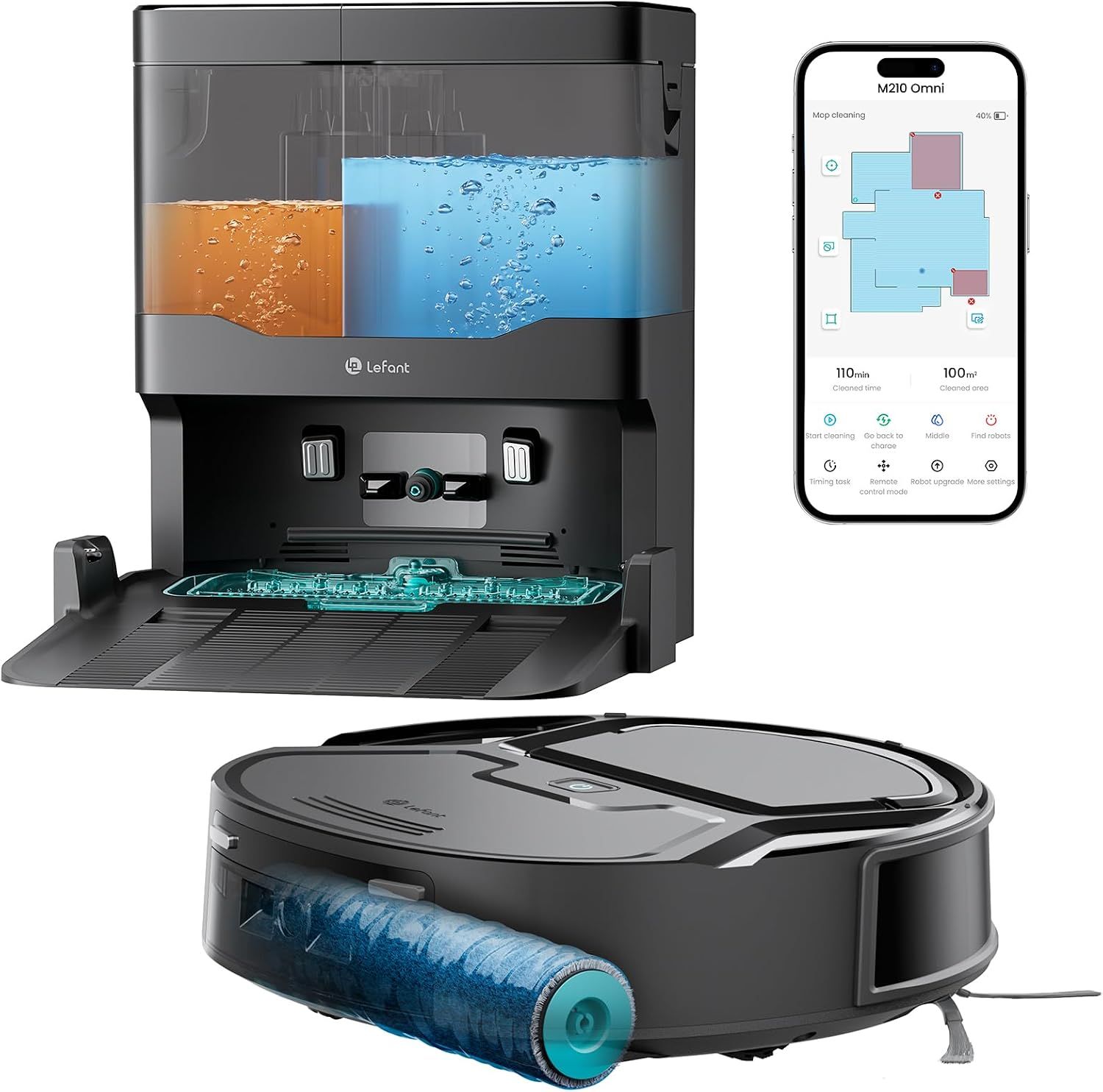 Robot Aspirador Lefant M210 Omni | Foto Lefant