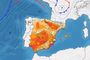 Mapa barométrico del fin de semana