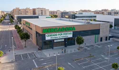 Mercadona cerrado