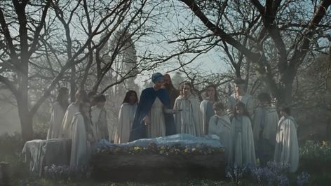 Una escena de la película La muerte de Robin Hood
