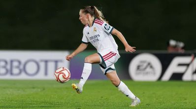 Una jugadora del Real Madrid Femenino