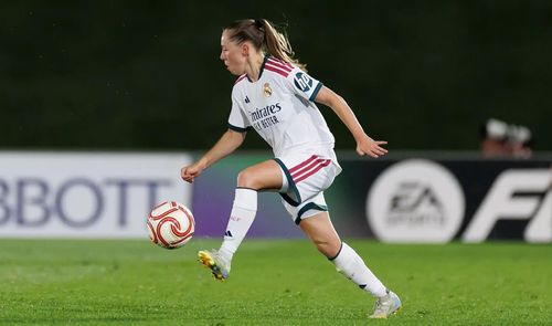 Una jugadora del Real Madrid Femenino