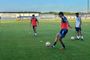 Un entrenamiento del Recreativo de Huelva