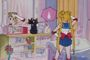 Una escena del anime Sailor Moon