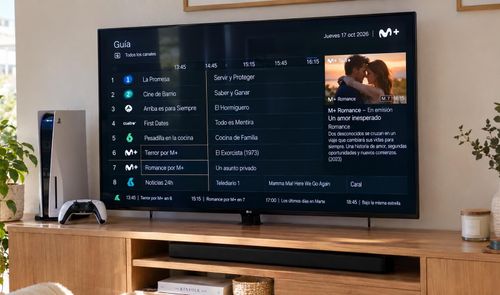 Interfaz Movistar Plus con nuevos canales