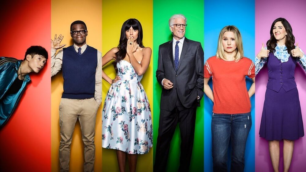 Los protagonistas de The Good Place