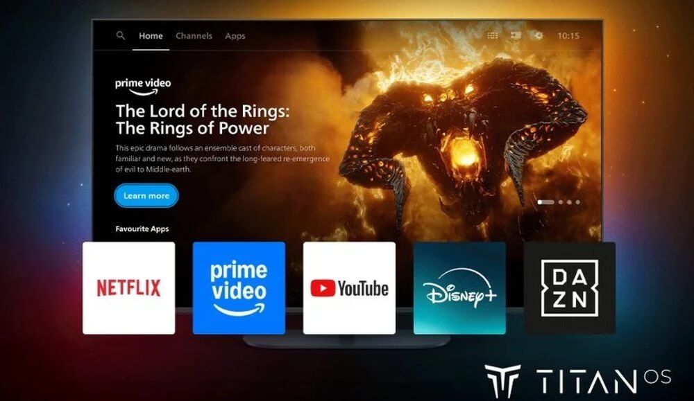 Una Smart TV con Titan OS