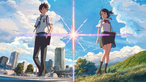 Una imagen oficial de Your Name
