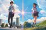 Una imagen oficial de Your Name