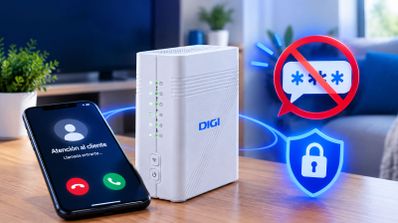 Digi avisa qué debes hacer con la estafa del router: «Nunca te pediremos ningún código ni tampoco datos sensibles»