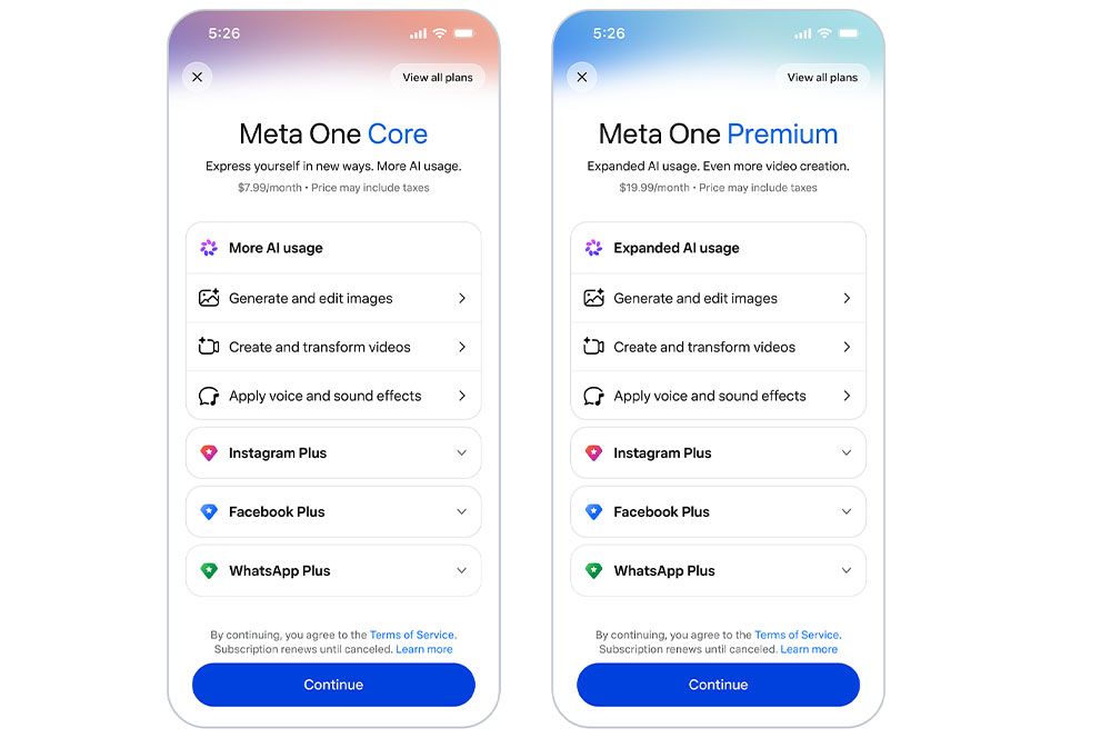 planes de meta one para particulares