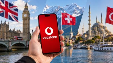 Vodafone prorroga seis meses el roaming gratis que terminaba hoy en Reino Unido, Suiza y Turquía