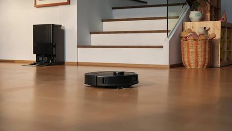 El roborock Qrevo S Pro limpiando