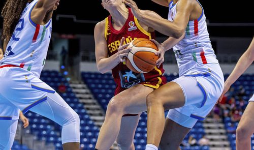 partido de baloncesto de la selección española femenina